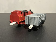 TOMY TrackMaster Arthur w/ 3D face truck Thomas & Friends