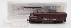 Micro-Trains 98001240 Z Rock Island EMD F-7A Unit Powered Diesel Locomotive #124
