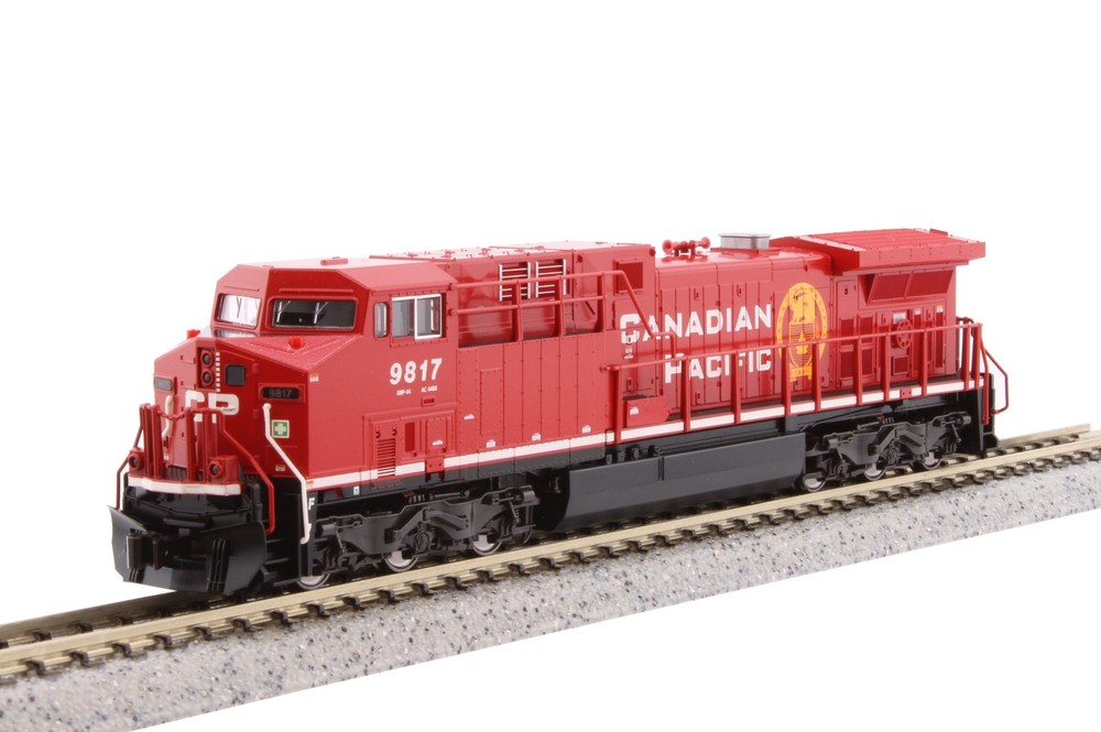 Kato 176-7218-DCC N Canadian Pacific AC4400CW Diesel Locomotive w/DCC #9817
