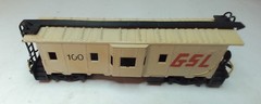 Lima HO Scale Diesel Switcher/Caboose GSL #98/100 – Hand Painted – Italy (DL068)
