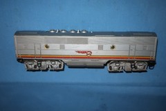 Lionel Postwar #2343 F3 Diesel Locomotive B- Unit #2343C Louver Vents
