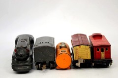 Prewar Lionel 1668E Gunmetal Runs Lights O Gauge Baby Ruth Shell 1682 Lot VTG