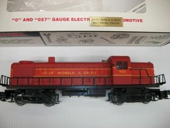 LIONEL 6-18554 ” GULF MOBILE & OHIO RS-3 , DUAL MOTORED & HORN ” LOT #46473
