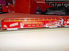 HO 49er FAITHFUL TRAIN ” THE RED AND GOLD FAITHFUL”