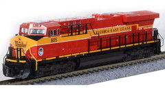 KATO 1768947 N SCALE GE ES44C4, Florida East Coast #805 LOCOMOTIVE 176-8947