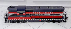 Bachmann HO Rock Island GP7 #1227 Route of the Rockets DCC Sound 65603 Untested