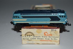 N Scale Lima SNCF French State Railways Type Bo-Bo Diesel Locomotive C58395