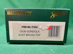 BACHMANN SPECTRUM On30 EAST BROAD TOP GONDOLA MINT BRAND NEW