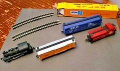 n scale loco life like little joe electric Steam Engine vintage train set