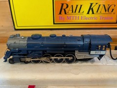 Rail King Texas & Pacific L-3 Steamer RK-1114L 3-rail train