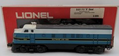 Lionel 6-8364 O Gauge Baltimore & Ohio F3 A Non-Powered Diesel Locomotive/Box