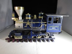 Vintage Scientific Toys Smoker Steam Engine 3691 & Tender 4112 Rio Grande D&RGW