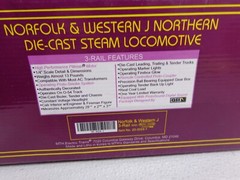 RailKing MTH OGauge 20-3024-1 Imperial J Norfold & Western&20-3146 Water Tender