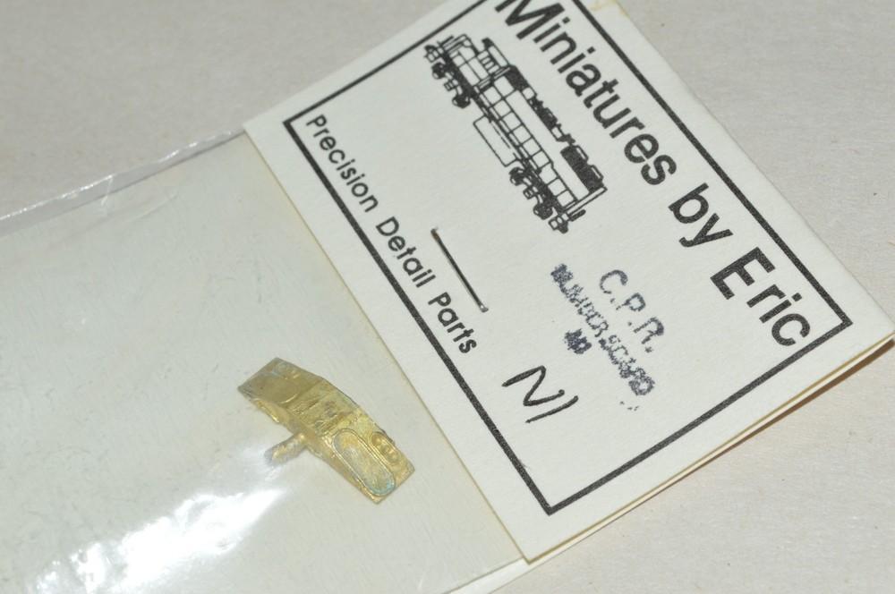 HO scale locomotive PARTS Miniatures by Eric N1 number board EMD CP