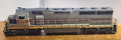 Oriental Limited HO Scale Brass EMD SD-45-2 3600HP Diesel Erie Lackawanna #3672