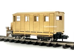 HOn30/HOe/HOn2-1/2 Aru-Model SR&RL Narrow Gauge Railbus RTR H0e Brass Railcar