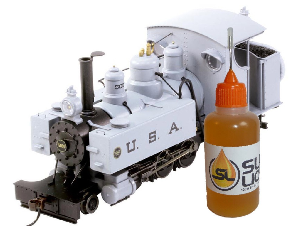 Slick Liquid Lube Bearings 100% Synthetic Oil for Bachmann or Any Trains RR Rail