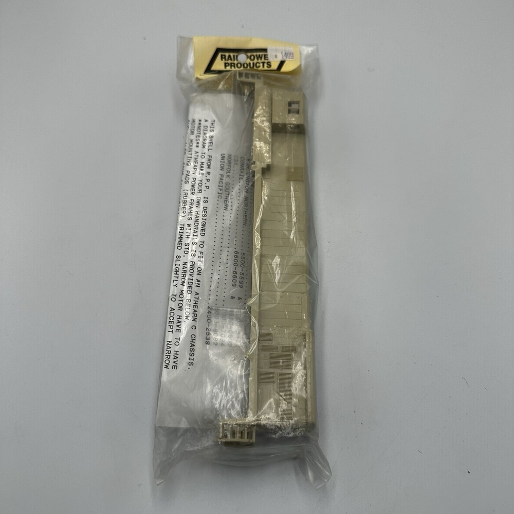 Rail Power Products C30-7 Grayish-yellow Body Shell HO scale READ DESCRIPTION