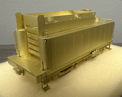 Oriental Limited HO Brass #896T CB&Q 0-6-0 Clear Vision Tender – Unpainted NIB!