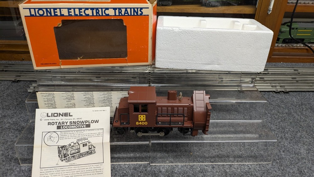 Lionel 6-18400 ATSF Santa Fe Rotary Snowplow – LN – Tested