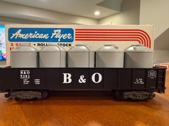 American Flyer 1981 HAR#1 Baltimore and Ohio Diesel Freight Set