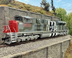 HO BLI EMD SD70ACe Gabreski Fantasy Paint USAAF #6418 Paragon 4 DC/DCC Ready