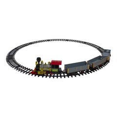 Northlight 20-Piece B/O Red Gold Animated Classic Christmas Train Set with Sound