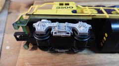 N Scare Life Like Sante Fe #3500 Locomotive 2056 Made in Hong Kong