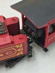 Rivarossi For AHM 15507 HO K.C. St. L. & C. Steam Engine and Tender