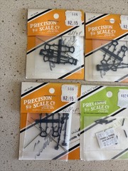 Rare Precision Scale Co. HO Parts Lot Of 15 NOS Free Shipping