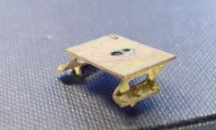 O SCALE On3/On30 BRASS STEAM LOCOMOTIVE HEADLIGHT BRACKET WISEMAN OB-16