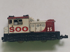 Select HO Bachmann Locomotive: Santa Fe 8130, NY 51320, SP 9725, Switcher SOO 25