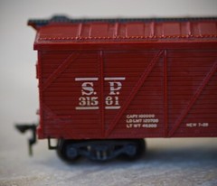 VINTAGE Plastic VARNEY Box Car S.P. 315 61 HO Made in USA 1950’s