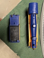 AHM HO Big Mike 2-8-2 Chessie System Mikado Steam Loco w/ Tender Smoke & Caboose
