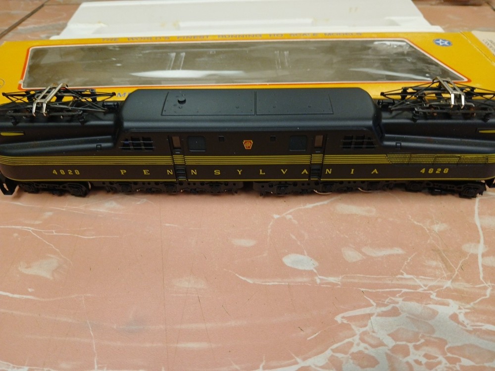 Mehano HO PRR GG1 Electric Locomotive #4828 PRR w/Box UNTested MAKE OFFER NEW OS