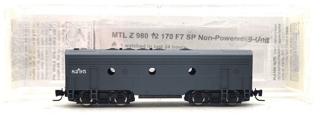 Micro-Trains 98012170 Z SP F7 B-Unit Dummy Diesel Locomotive #8295 LN/Box