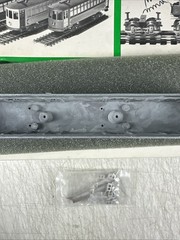 NOS HO Scale Bowser Cary Locomotive Works Diesel Body Shell E B-Unit #13-9