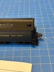 Bachmann Baltimore & Ohio Baldwin 4-6-0 Steam Loco #1355 52207 HO Scale Tested