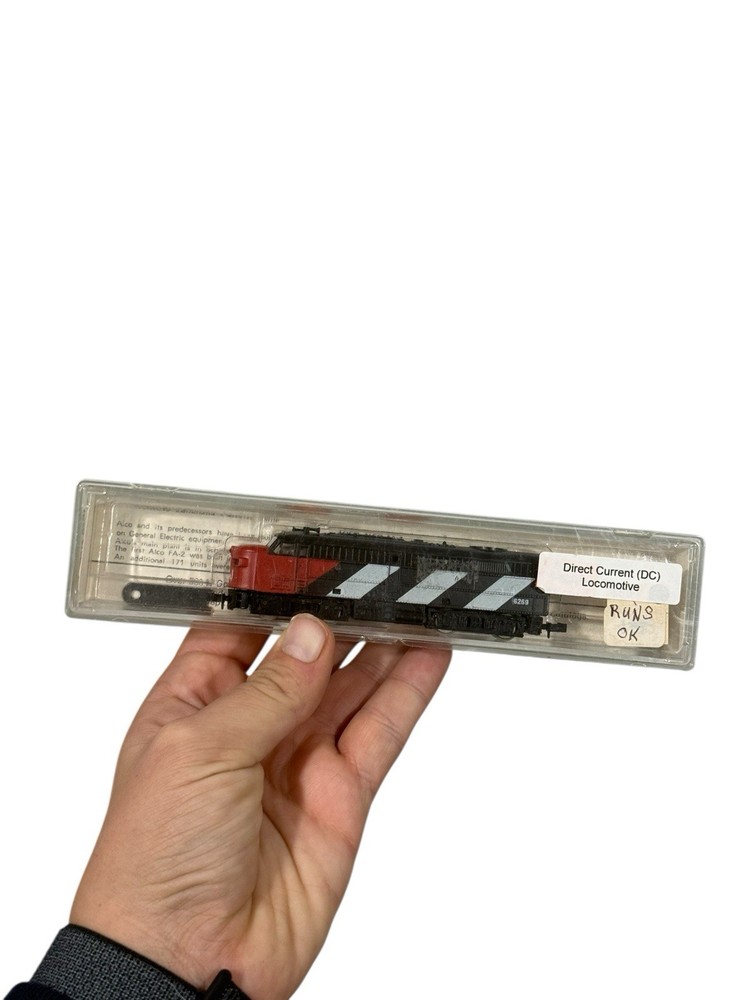 ModelPower CN 6269 – Analog Electric Model Train Gauge N Scale Red Black White
