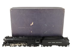 US Hobbies/KTM Models O Gauge BRASS NYC J3-a Hudson Steam Loco & Tender #5405 EX