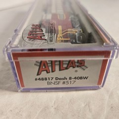 Atlas 48817 N Scale BNSF Warbonnet GE Dash 8-40BW. Runs. Decoder Ready