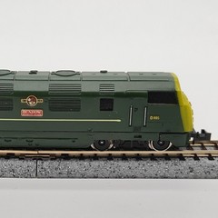 Minitrix N Scale British Rail Warship Class D805 Benbow Diesel Locomotive Tested