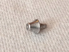 VINTAGE LIONEL TRAIN LINES 2035 STEAM BOILER LOCOMOTIVE OEM PART NICKEL BELL