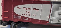 Vintage Lionel Central Of Georgia Boxcar 6464375 ~ O SCALE ~ Our Item XS47