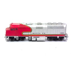 Bachmann Santa Fe 308 Locomotive Engine Train Untested J202 2+ Ship FREE