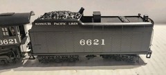 Pacific Fast Mail HO Scale Brass E-2 4-6-2 Steam Loco Missouri Pacific #6621
