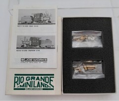 Joe Works R216 HOn2 D & RGW C1610-202 2-6-0 Brass Steam Locomotive Brass Kit
