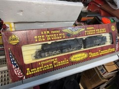 AHM RIVAROSSI 2-8-8-2 “USRA MALLET LOCO & TENDER #5090 SF, VINTAGE USED OB