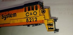 AS IS DAMAGED SHELL ONLY PART # 34000 ATHEARN BLUE BOX GE-U-28 -30