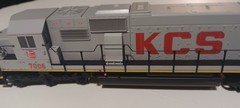 Two Used Walthers Mainline HO SCALE KCS SD50